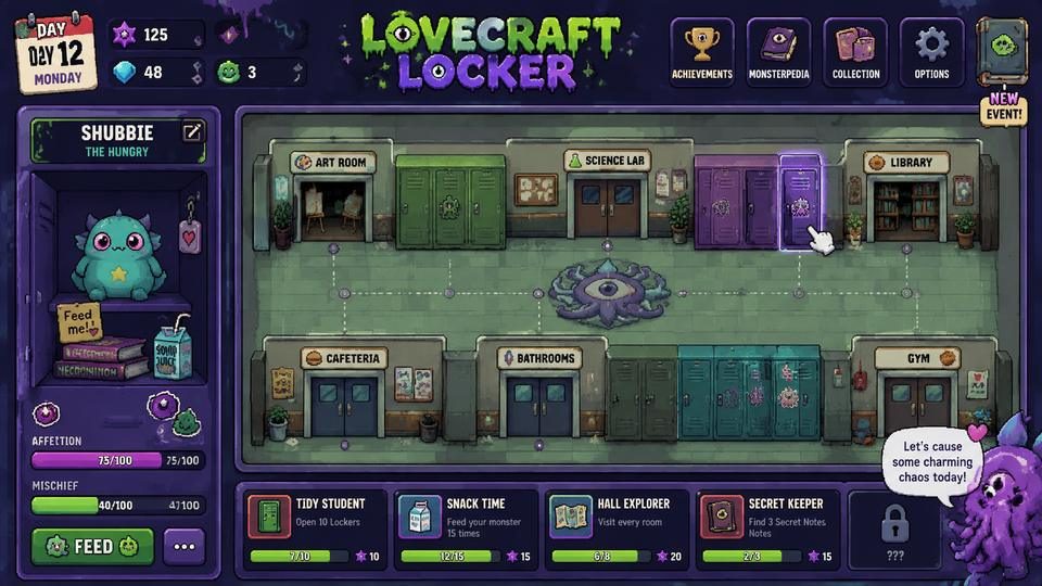 Lovecraft Locker 攻略要点 实机截图 6